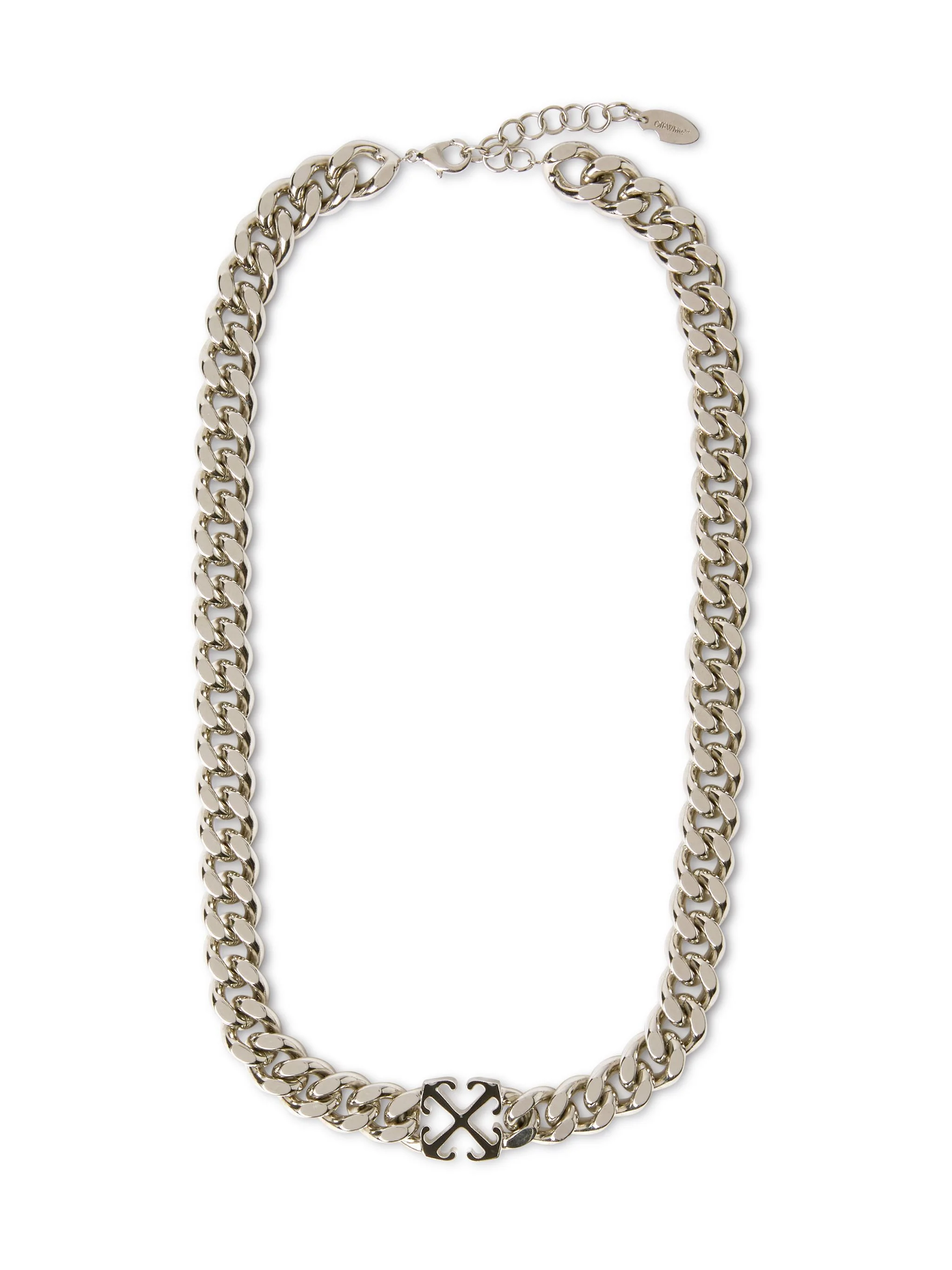 Enamel Arrow Chain Necklace - 1