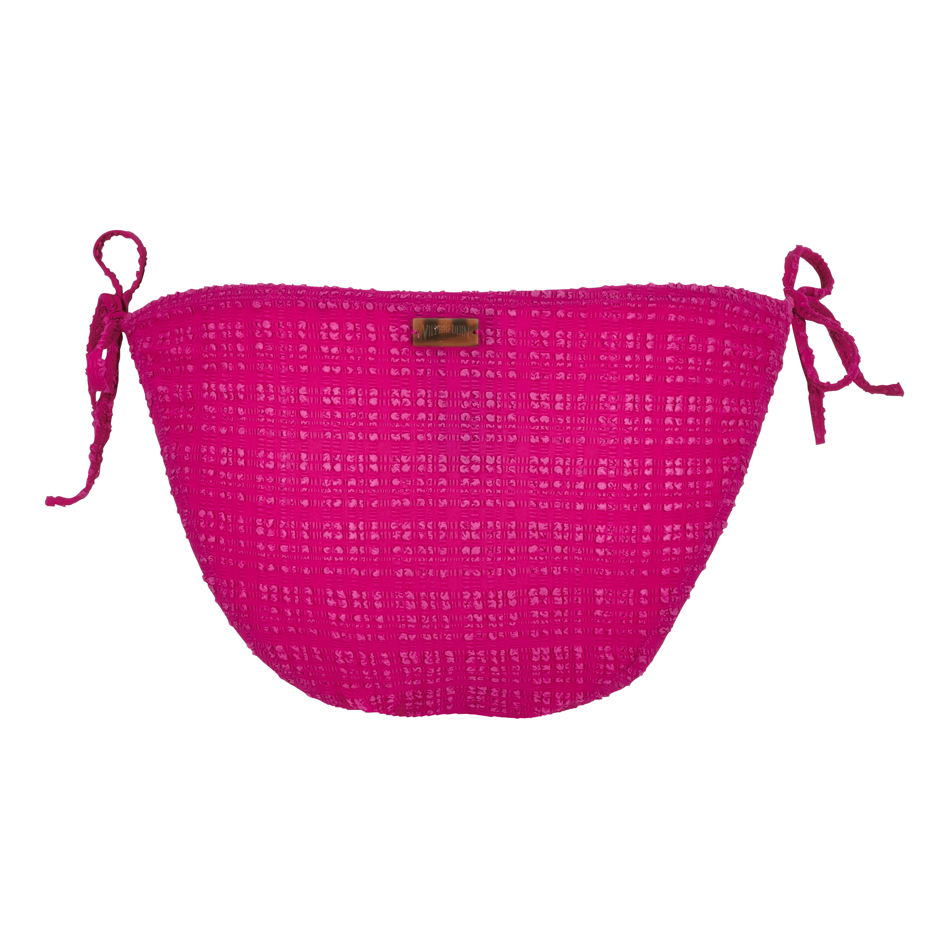 Women Bikini Bottom Mini Brief to be tied Plumetis - 2
