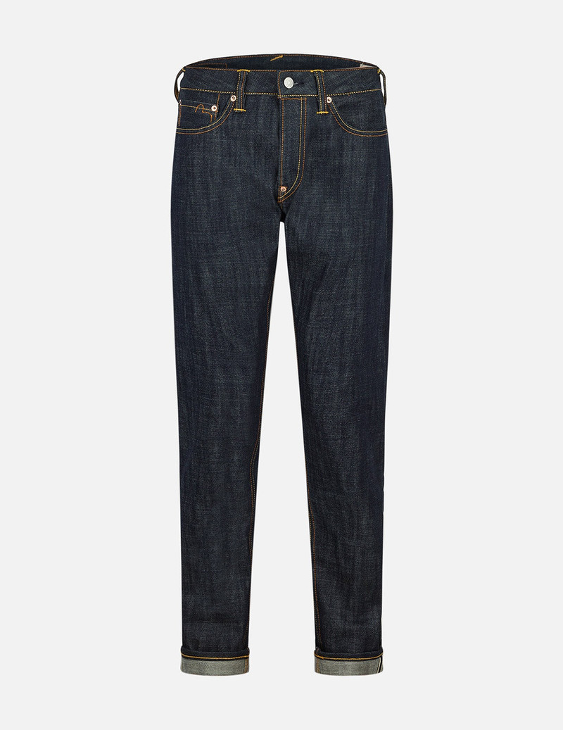 EVISU Hakutaku Daicock Embroidery Carrot Fit Jeans #2017 outlook