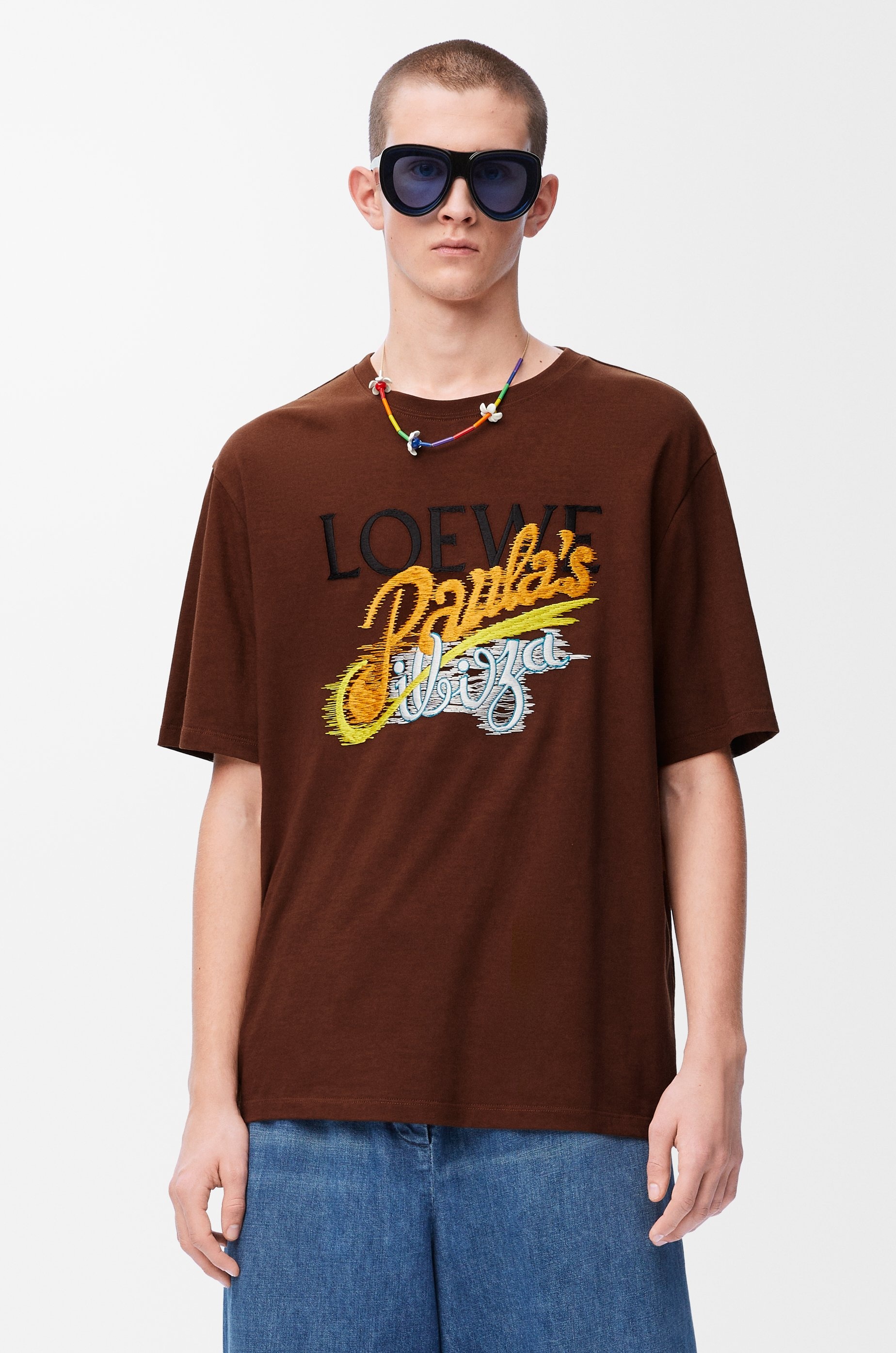Loose fit T-shirt in cotton - 3