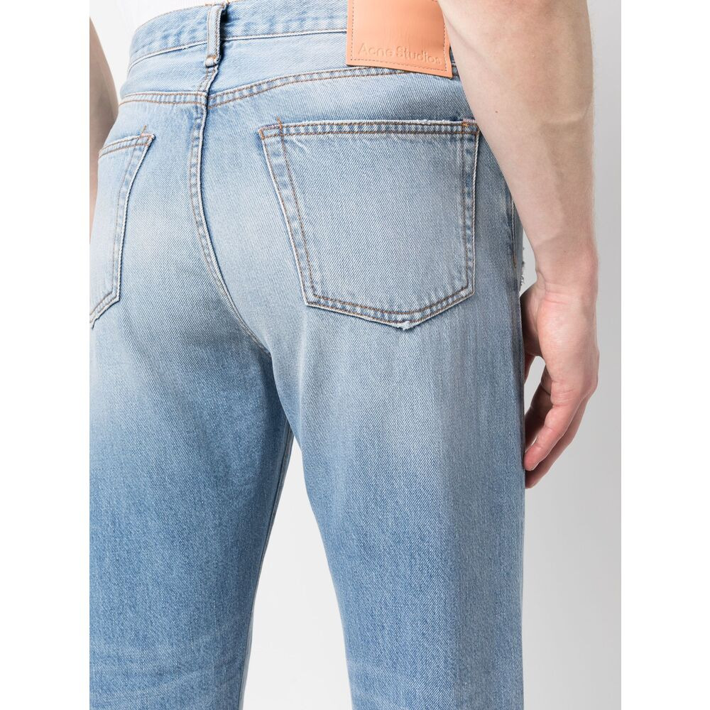 Acne Studios Blue Denim - Regular & Straight-Leg Jeans Men - 4