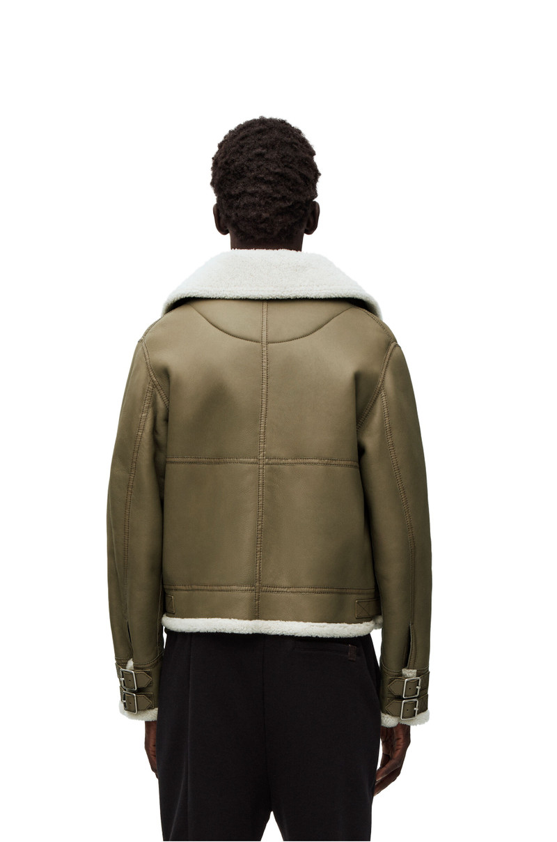 Aviator jacket in shearling 4
