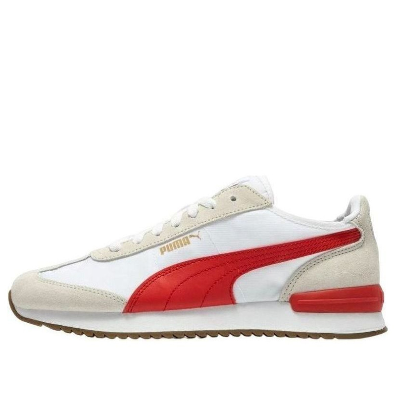 PUMA R78 Wind Nylon 'White Beige Red' 392901-05 - 1