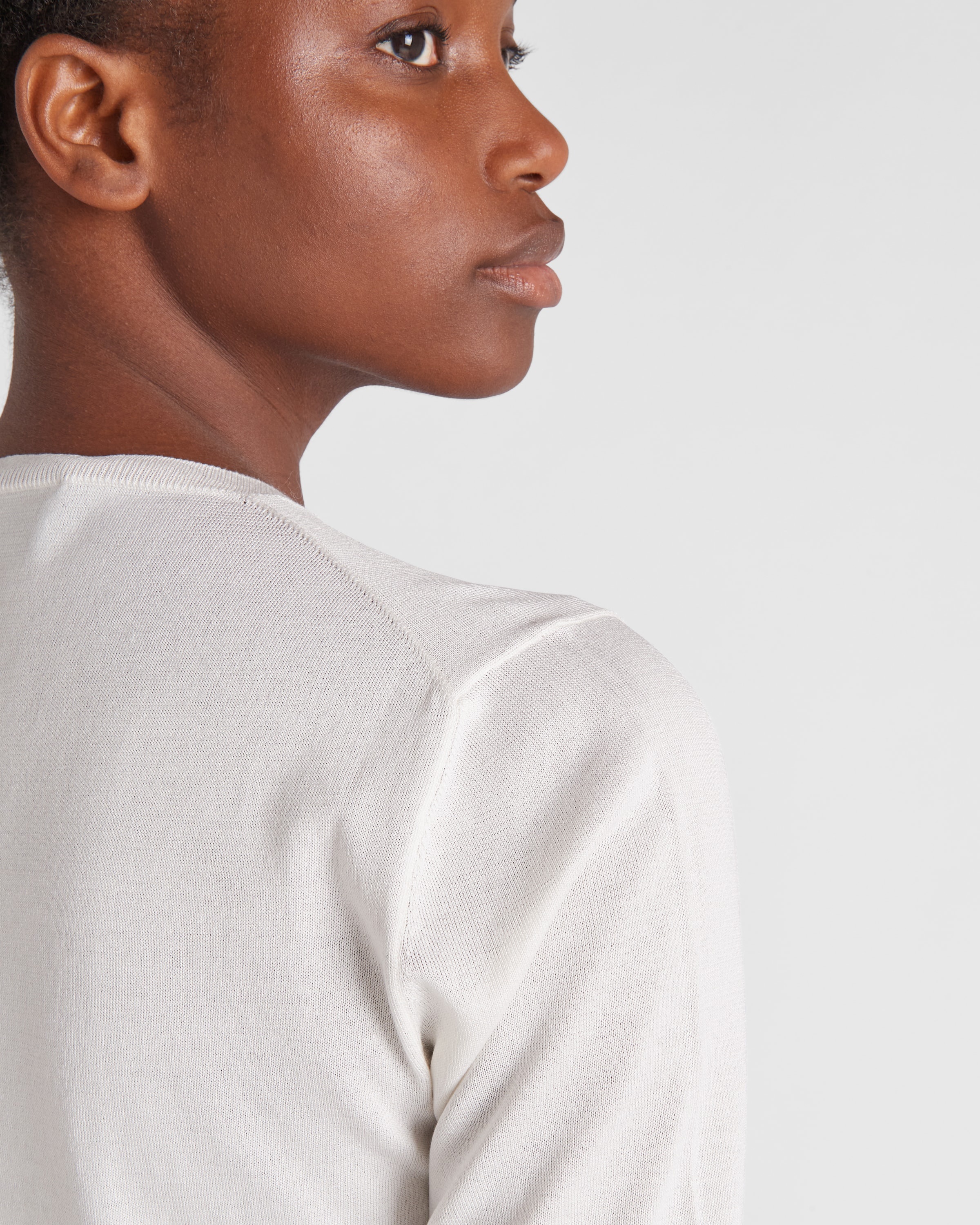 Silk and cotton sweater - 4