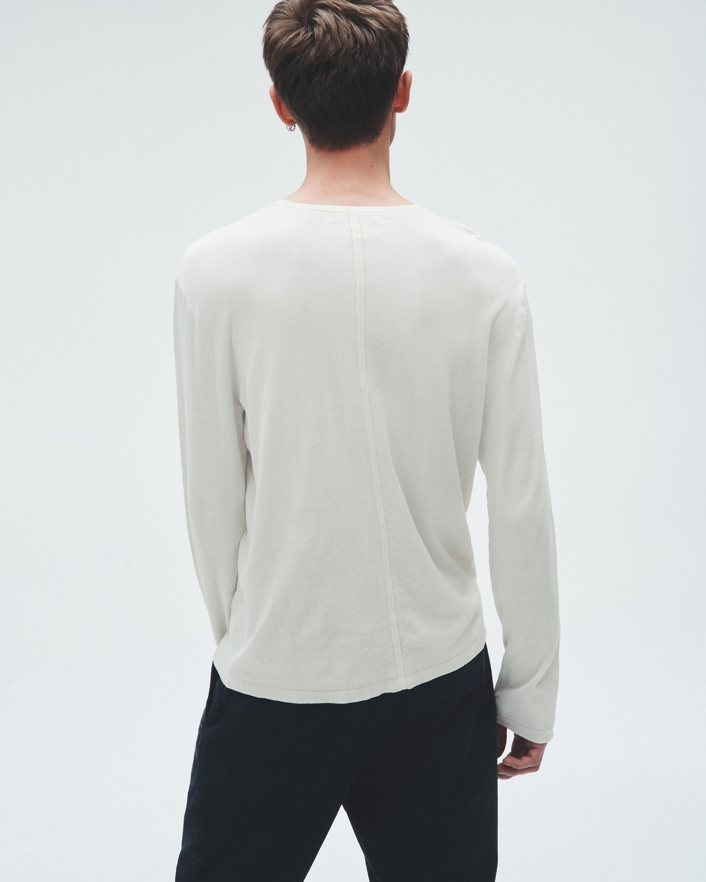 Banks Double Faced Long Sleeve Tee
Cotton T-Shirt - 4