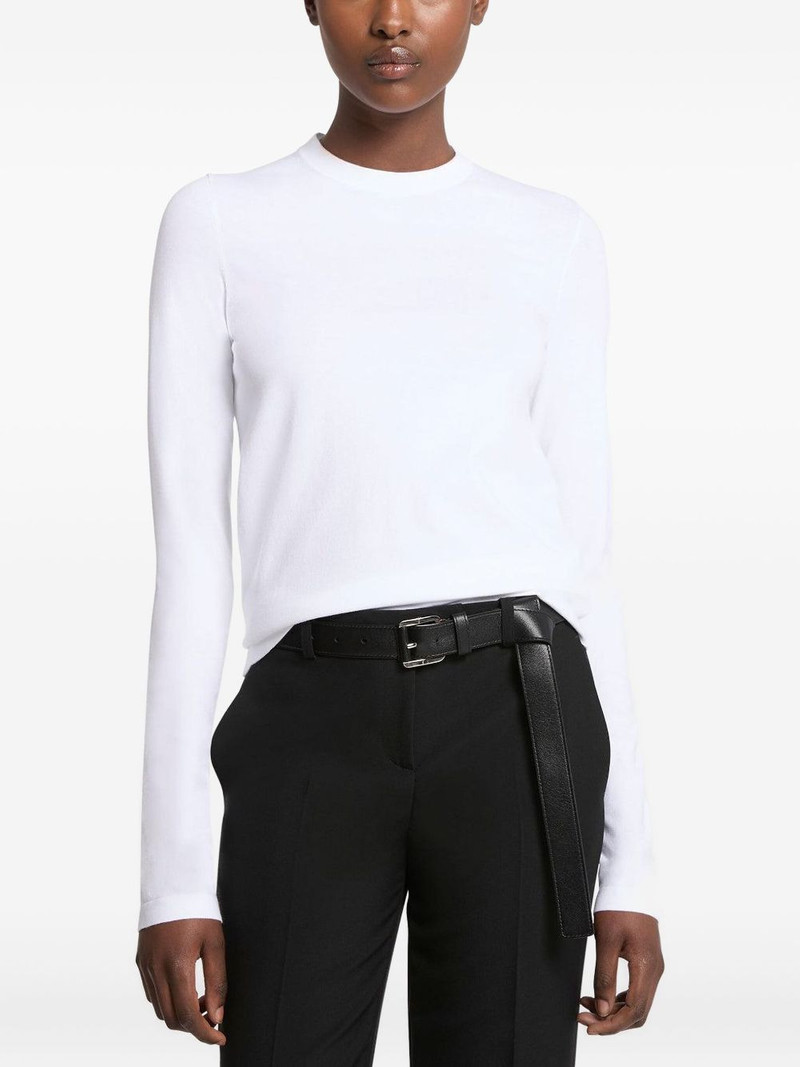 MICHAEL KORS COLLECTION long-sleeved crew-neck T-shirt outlook
