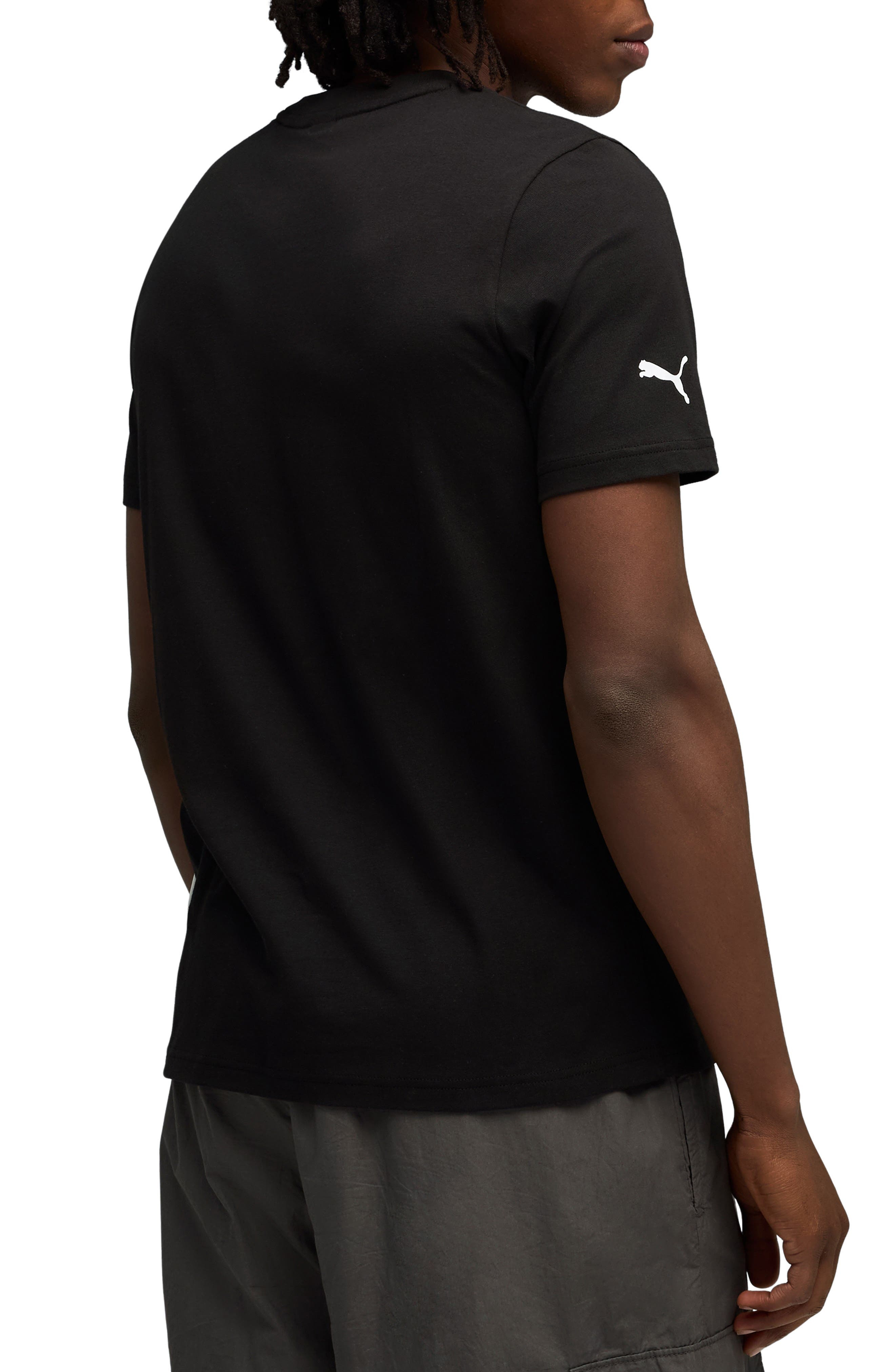 PUMA x Ferrari Sportswear Shield Graphic T-Shirt in Puma Black at Nordstrom - 2