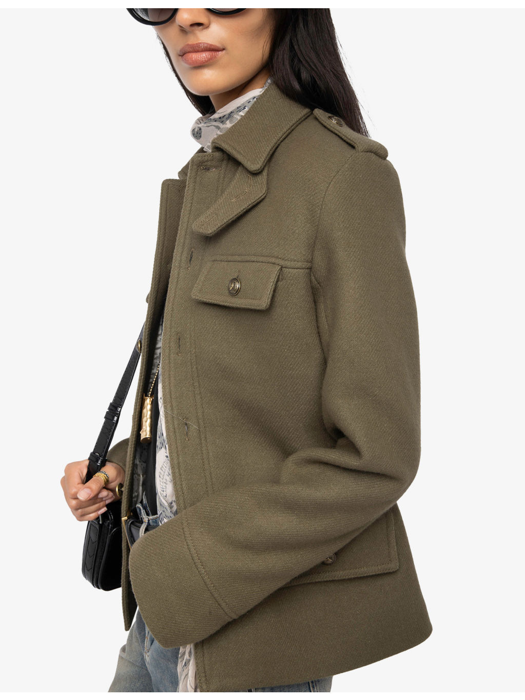 Four-Pocket Wool-Blend Jacket - 5
