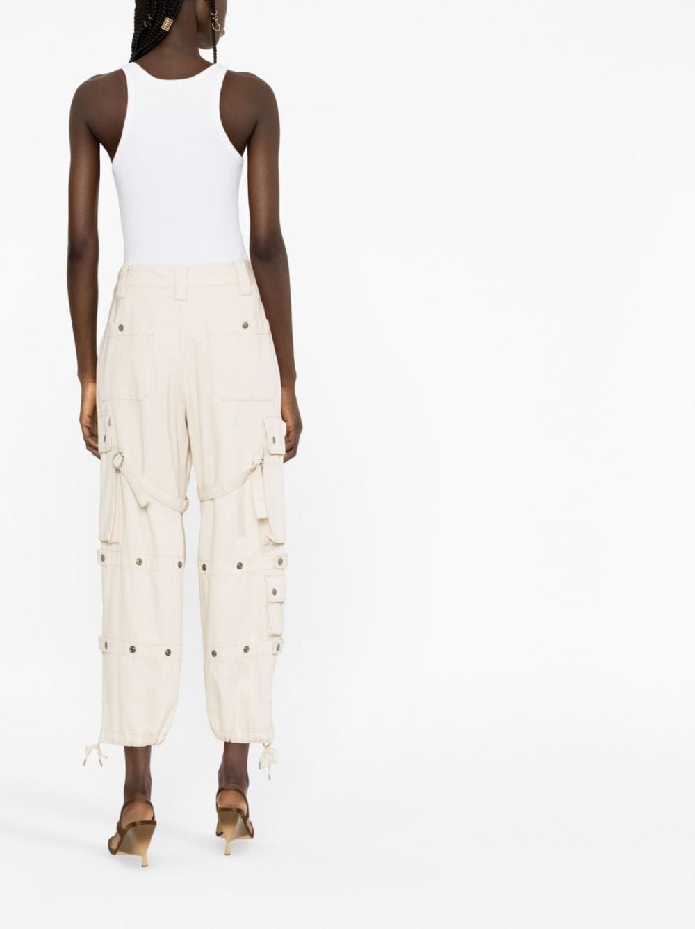 Elore cropped cargo trousers - 3
