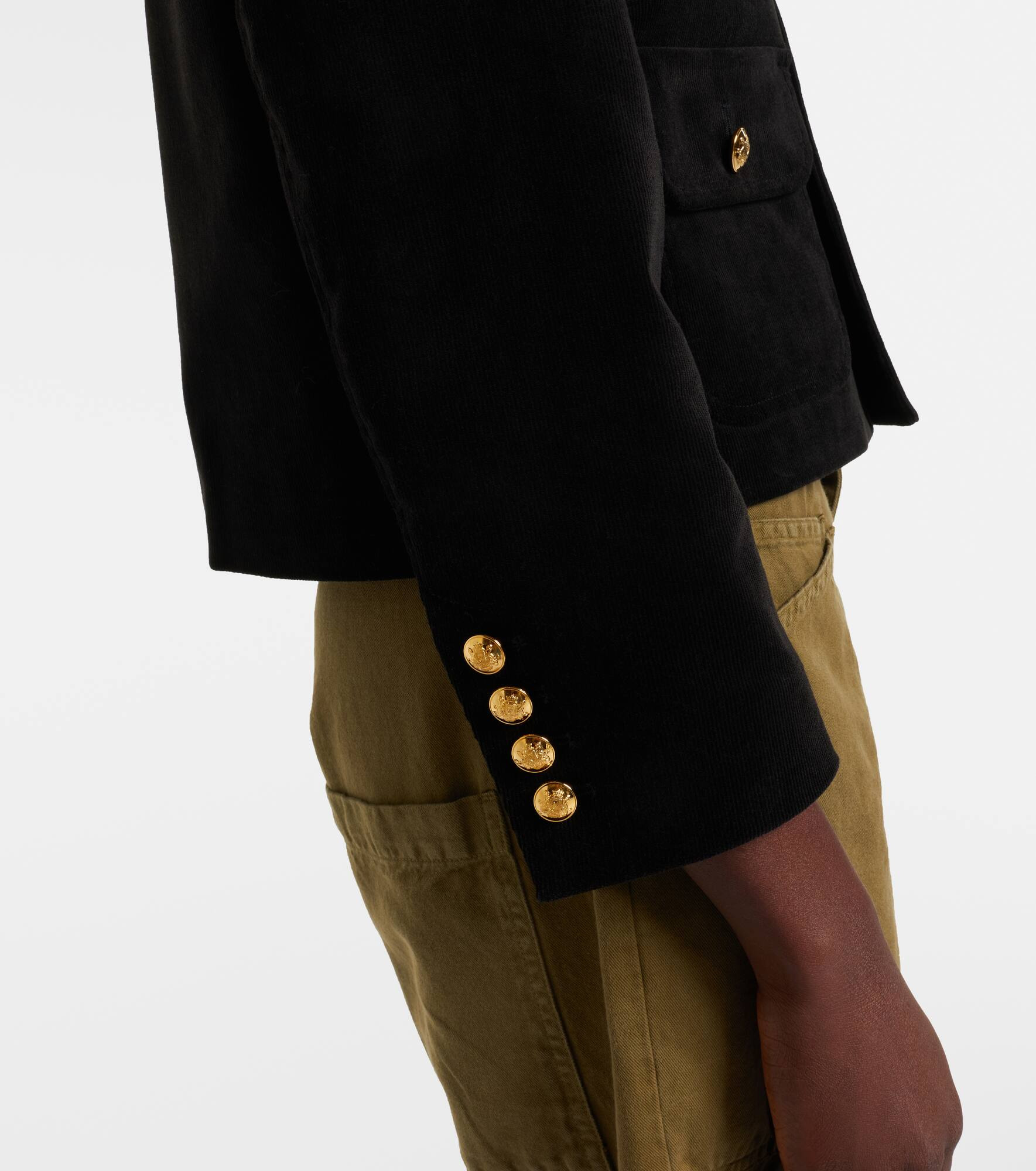 Chamonix cropped cotton-blend jacket - 5