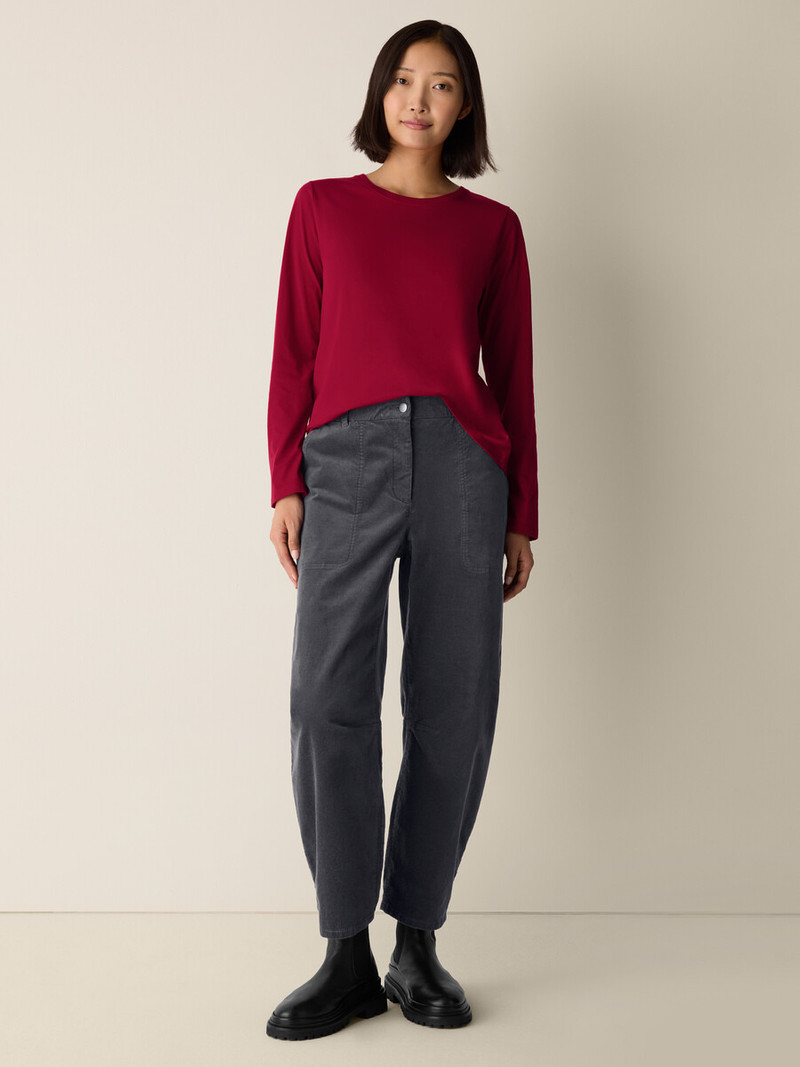 Organic Pima Cotton Jersey Long-Sleeve Tee 3