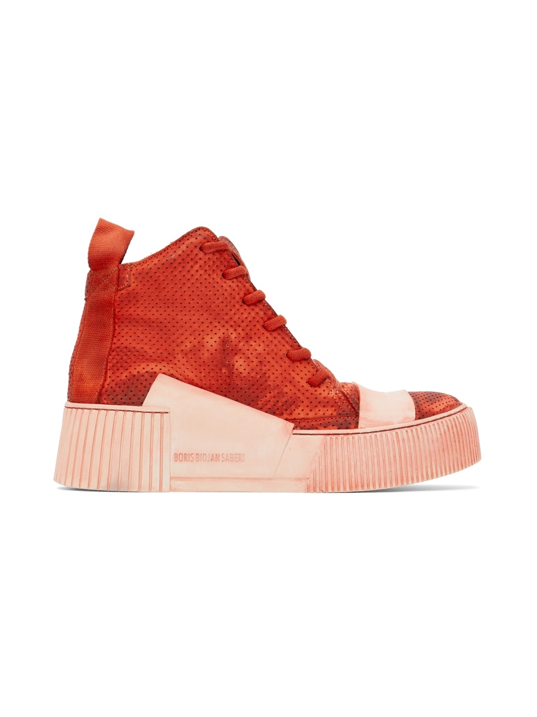 SSENSE Exclusive Red Bamba 1.1 Sneakers - 1