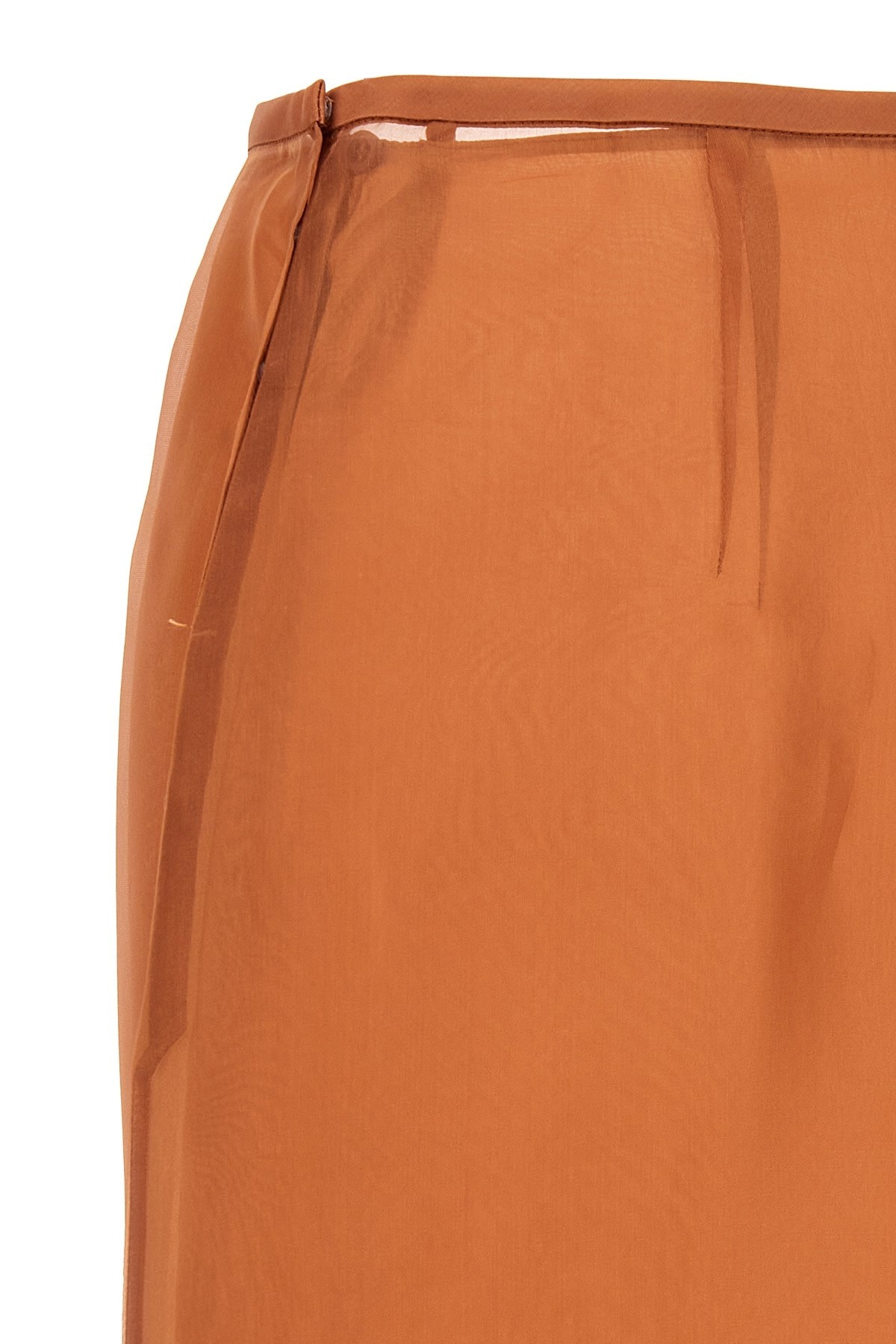 スカート PRADA Organza skirt Brown P123JSOOO1344 Prada Organza skirt | julianfashion | REVERSIBLE