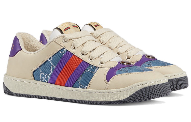 (WMNS) Gucci Screener 'Blue GG Lam' 577684-2C830-4690 - 2