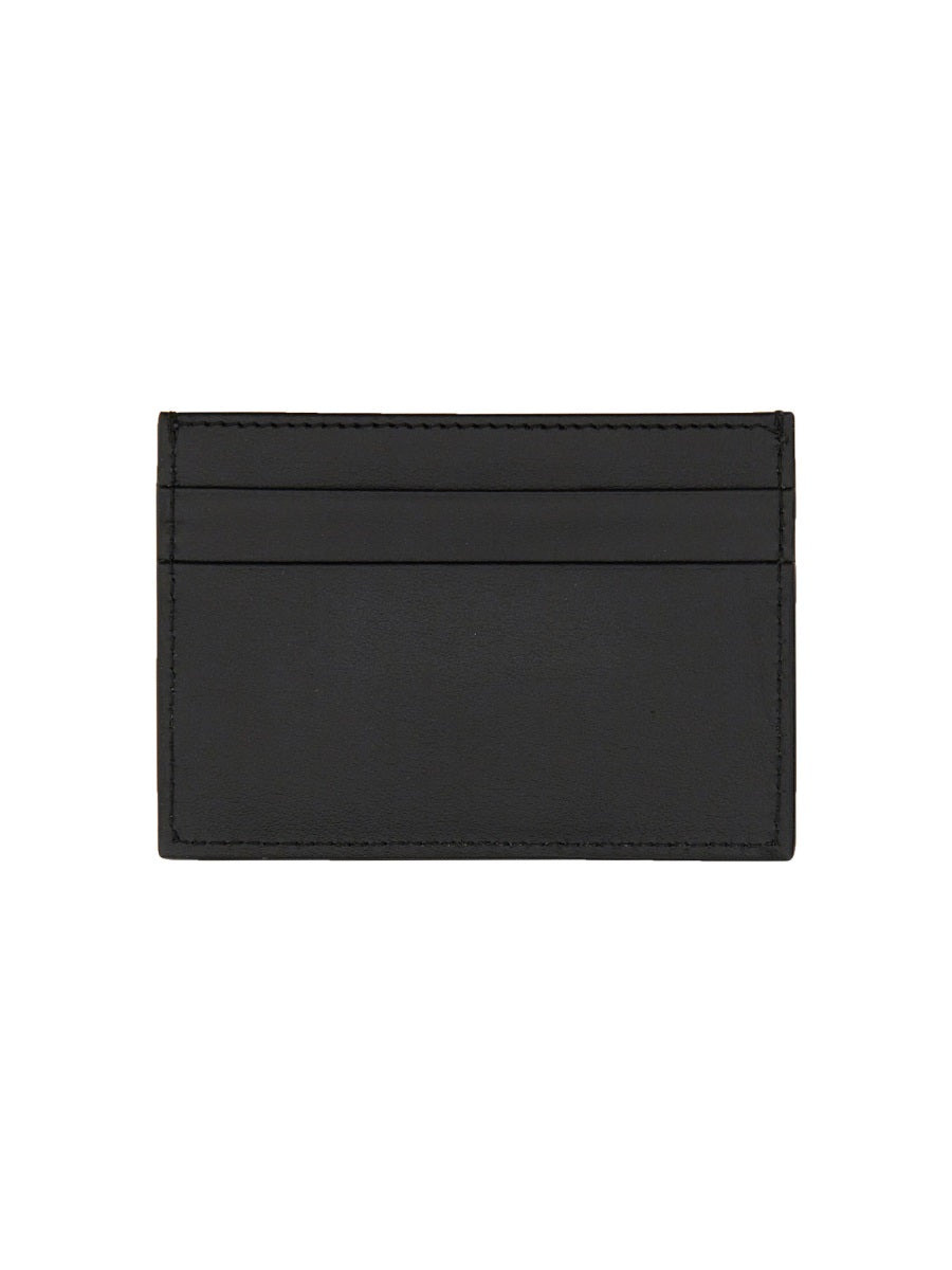 Dolce & Gabbana Men Leather Card Holder With Logo - 2