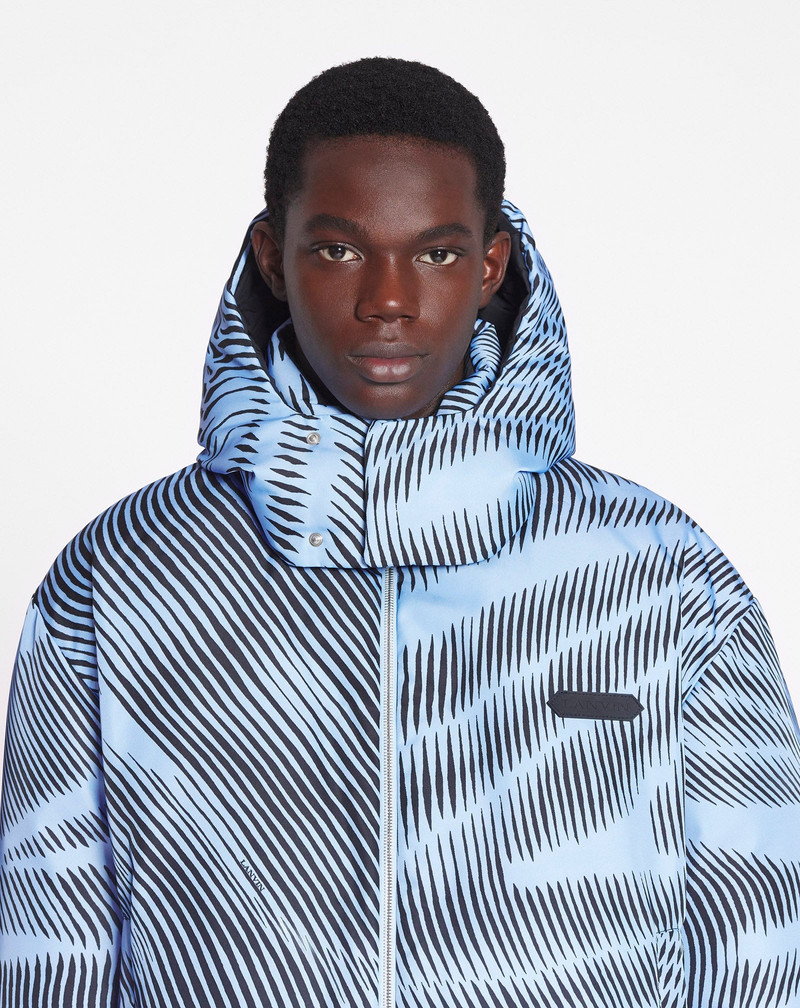 KINETIC PRINT DOWN JACKET 5