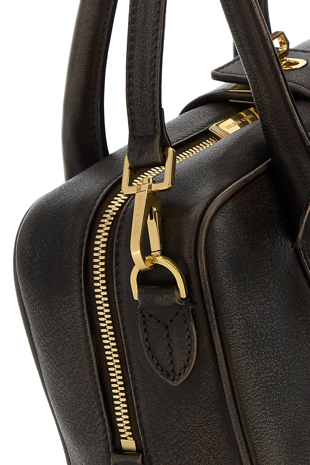 Brown leather Vita handbag - 4