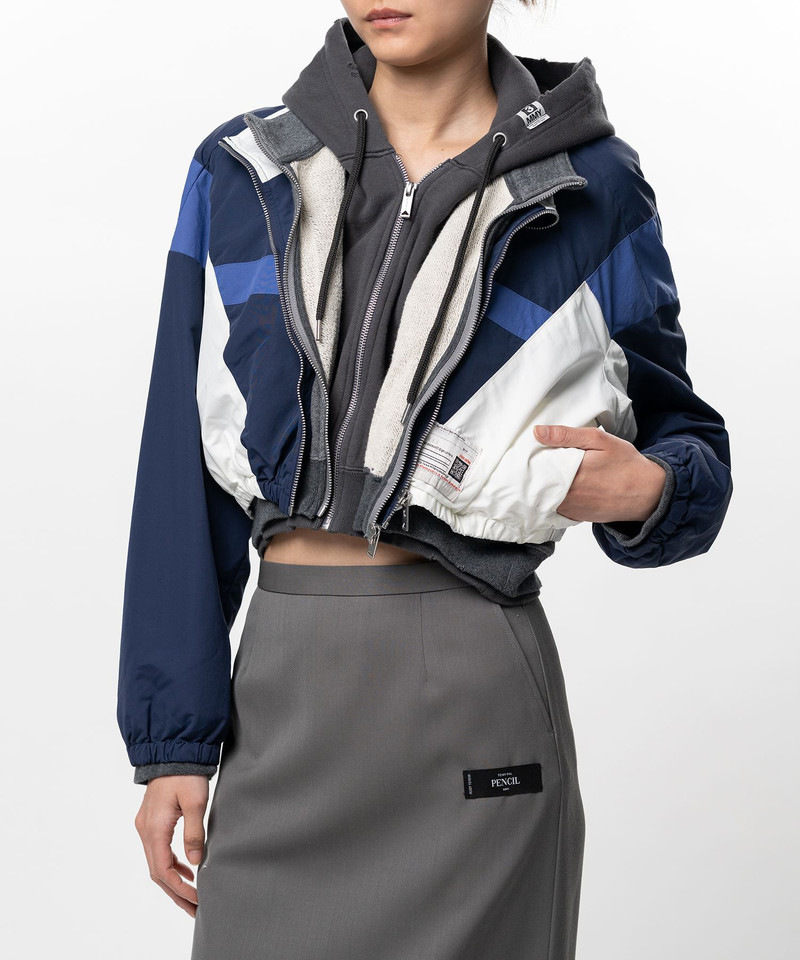 Triple Layered Nylon Zip-up Jacket 15