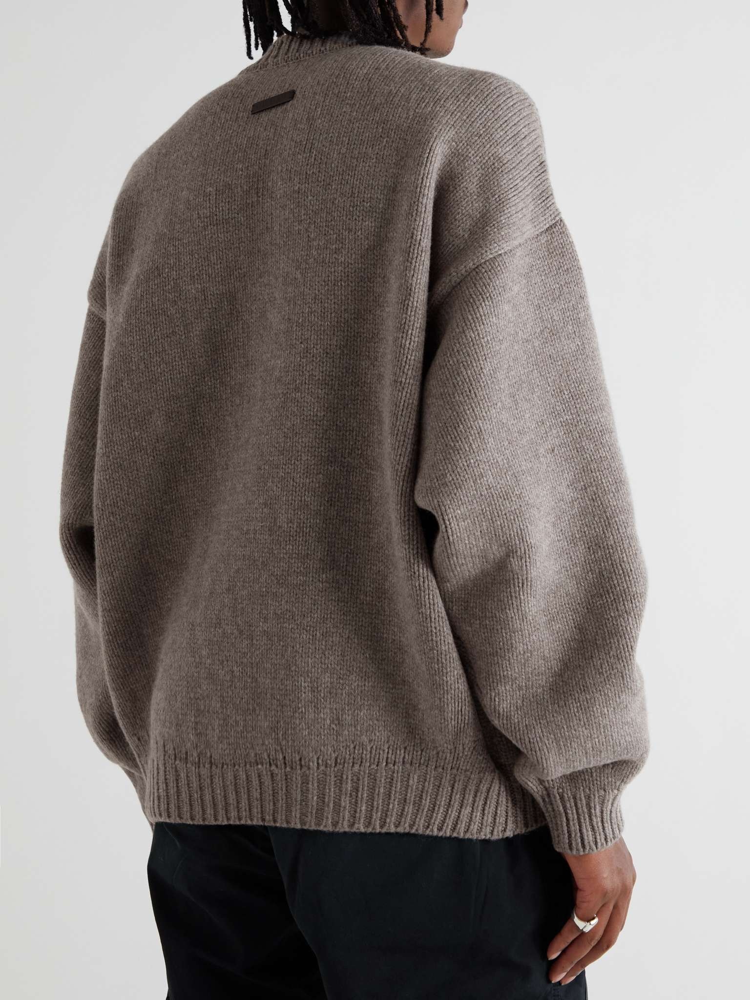 Oversized Wool Sweater - 4