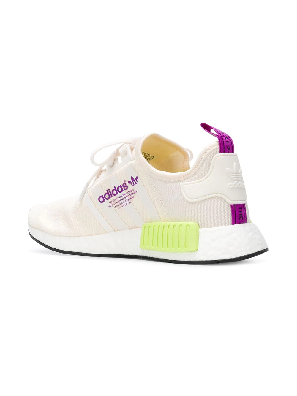 NMD R1 neon sneakers - 3