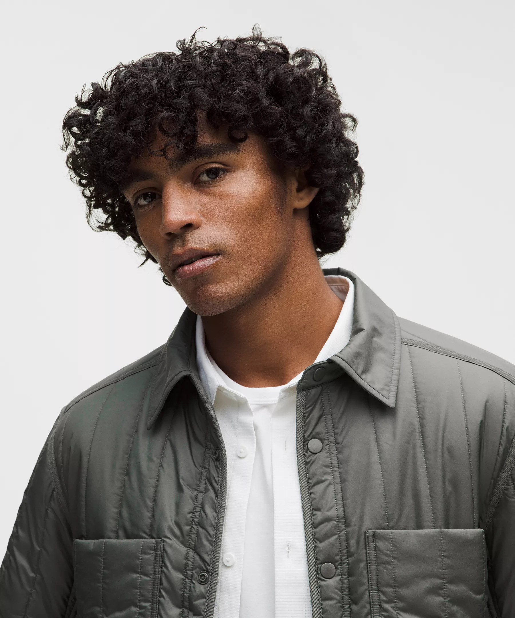 Insulated Quilted Shirt Jacket - 3