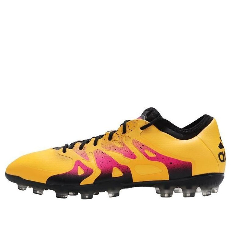 adidas X 15.1 AG 'Solar Gold Black Shock Pink' S74708 - 1