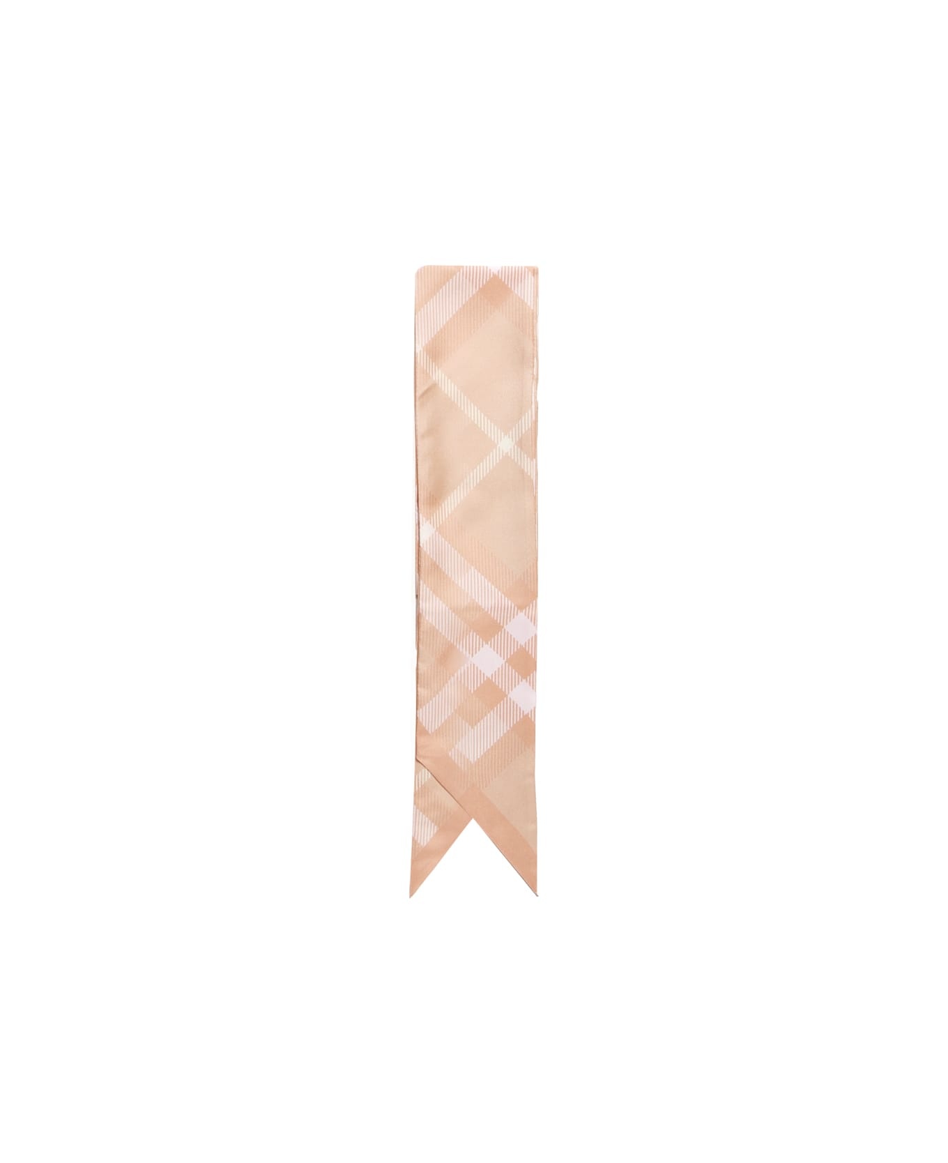 Check Thin Scarf - 1