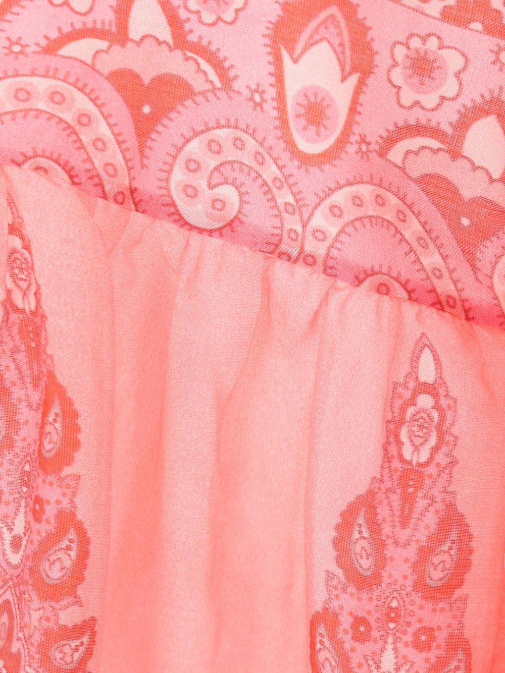 paisley-print mini dress - 3