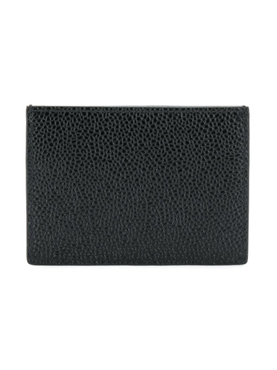 Thom Browne vertical Intarsia stripe cardholder outlook