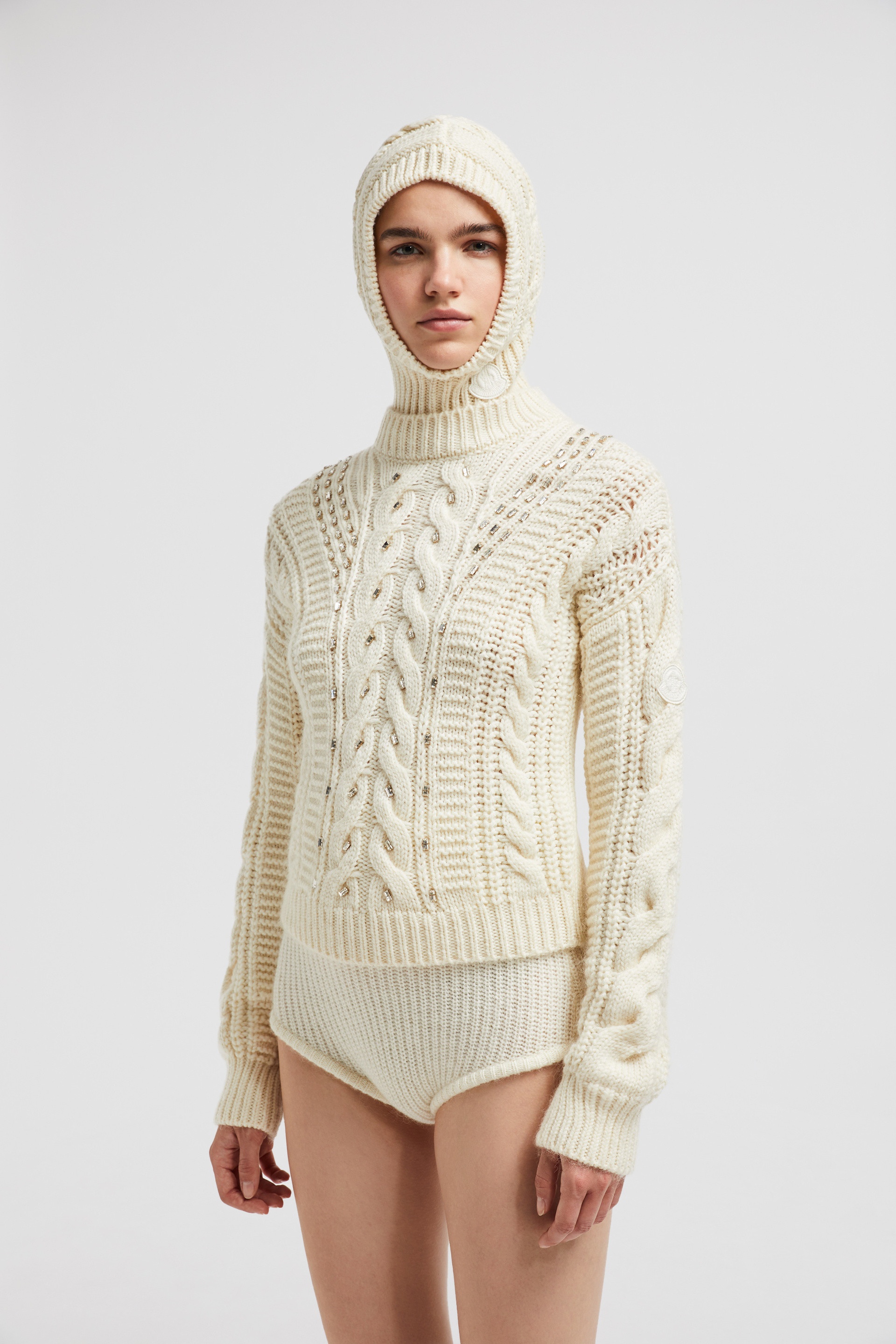 Embroidered Mohair & Wool Sweater - 2