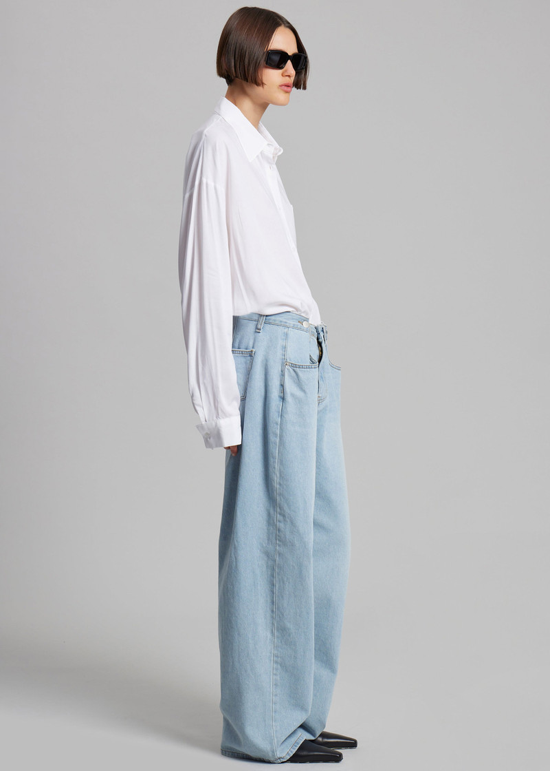 Hayla Denim Pants - Light Wash 5
