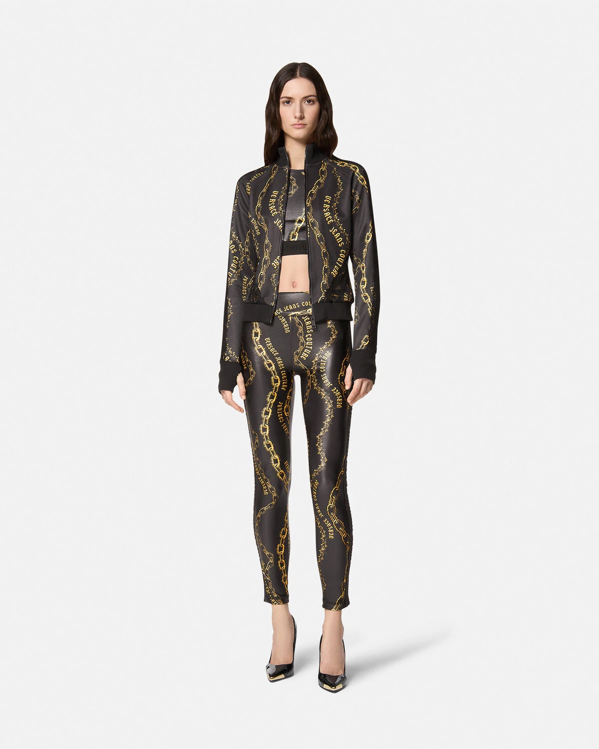 Chain Couture Leggings - 2