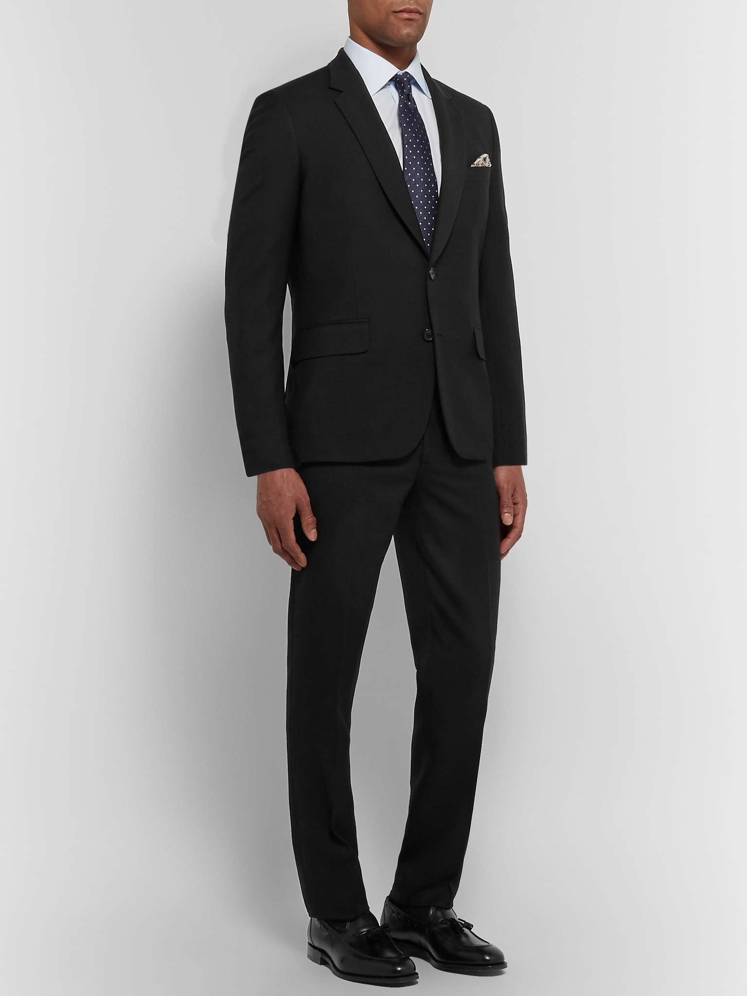 Grey A Suit To Travel In Soho Slim-Fit Wool Suit - 2