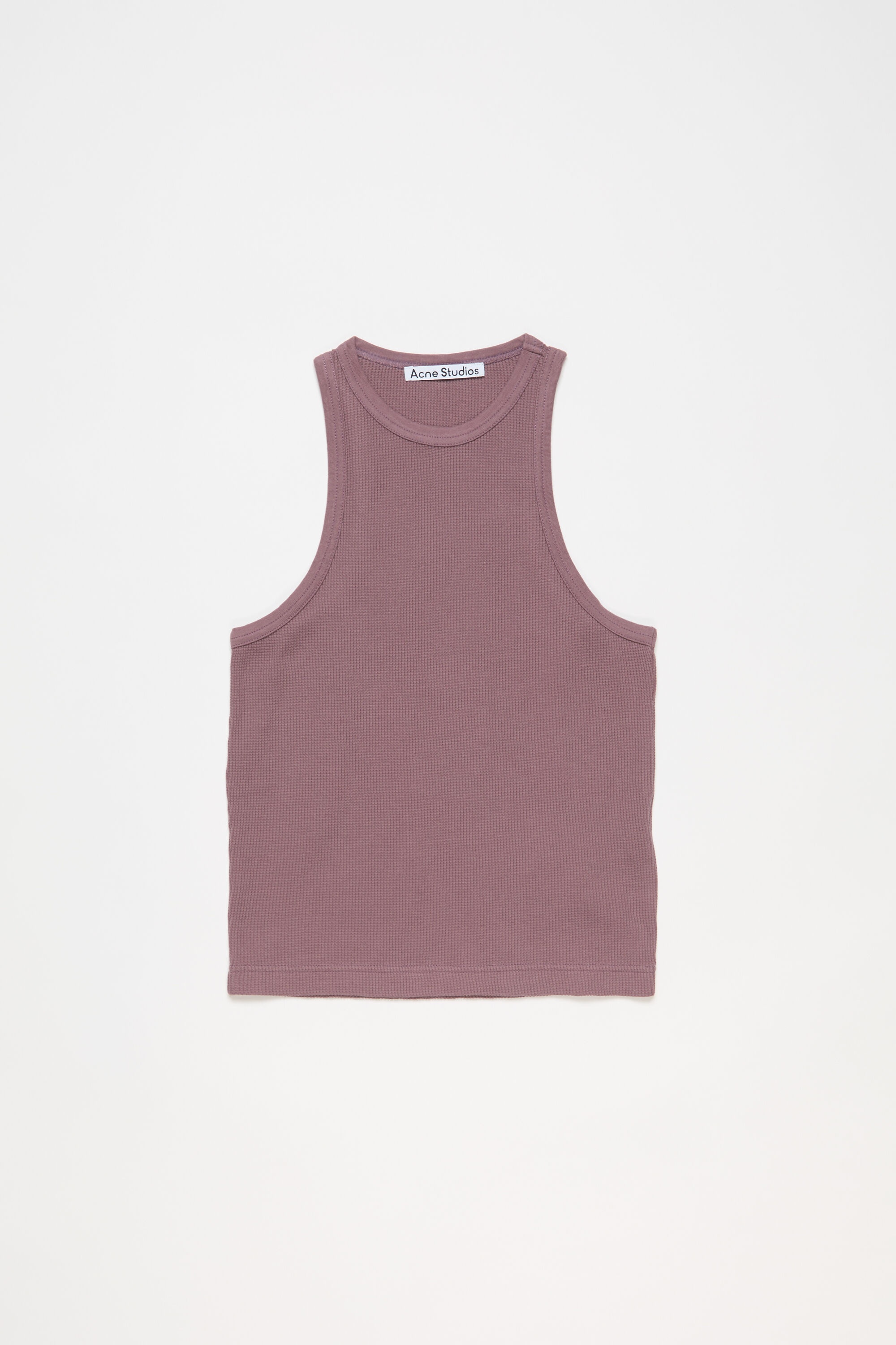 Sleeveless t-shirt - Plum purple - 1
