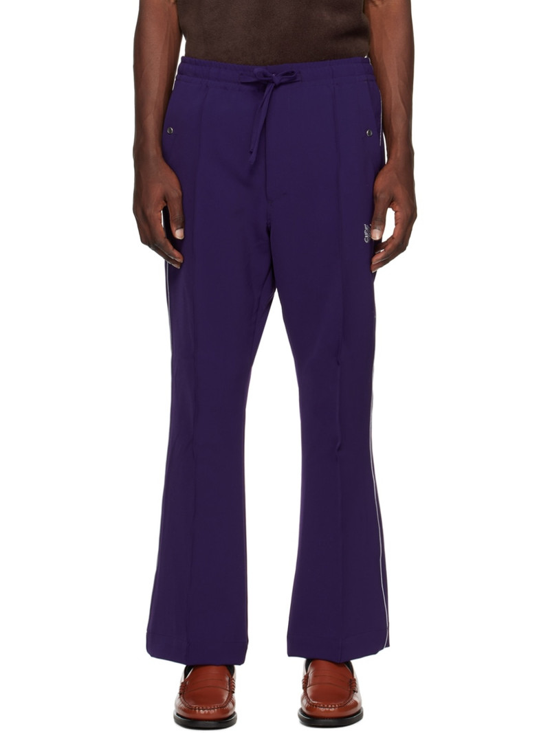 Purple Piping Cowboy Lounge Pants - 1