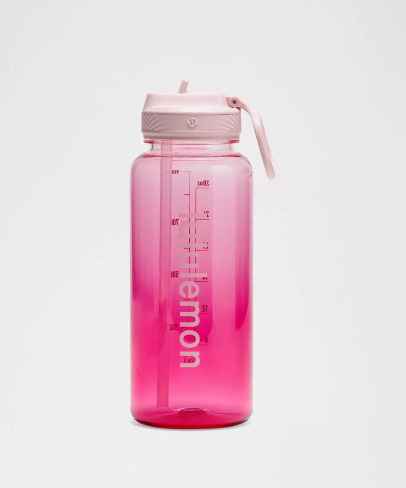 Back to Life Clear Bottle 32oz *Straw Lid 1