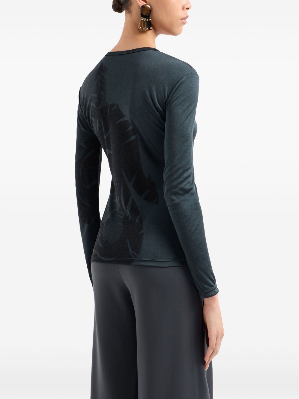 silk T-shirt - 3