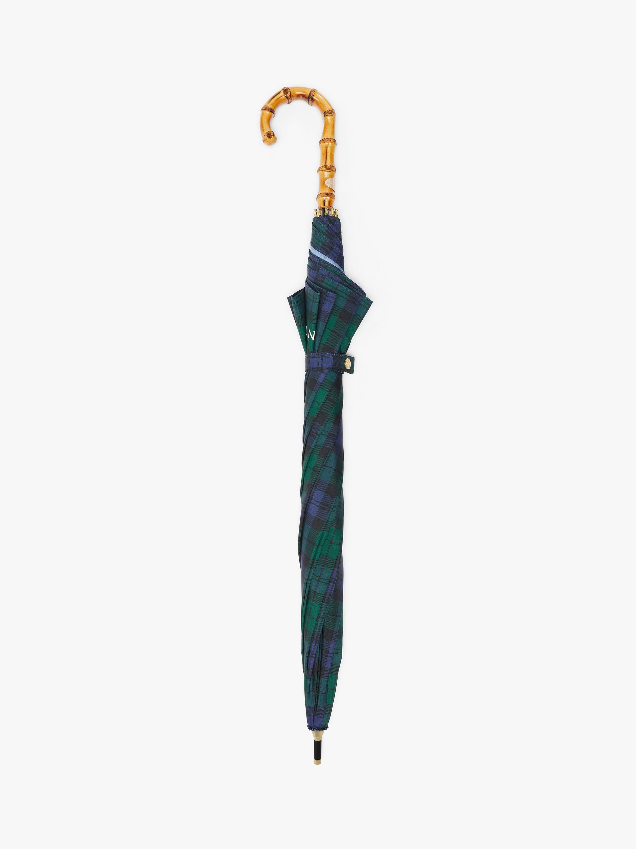 HERIOT BLACK WATCH WHANGEE HANDLE STICK UMBRELLA | ACC-030 - 1