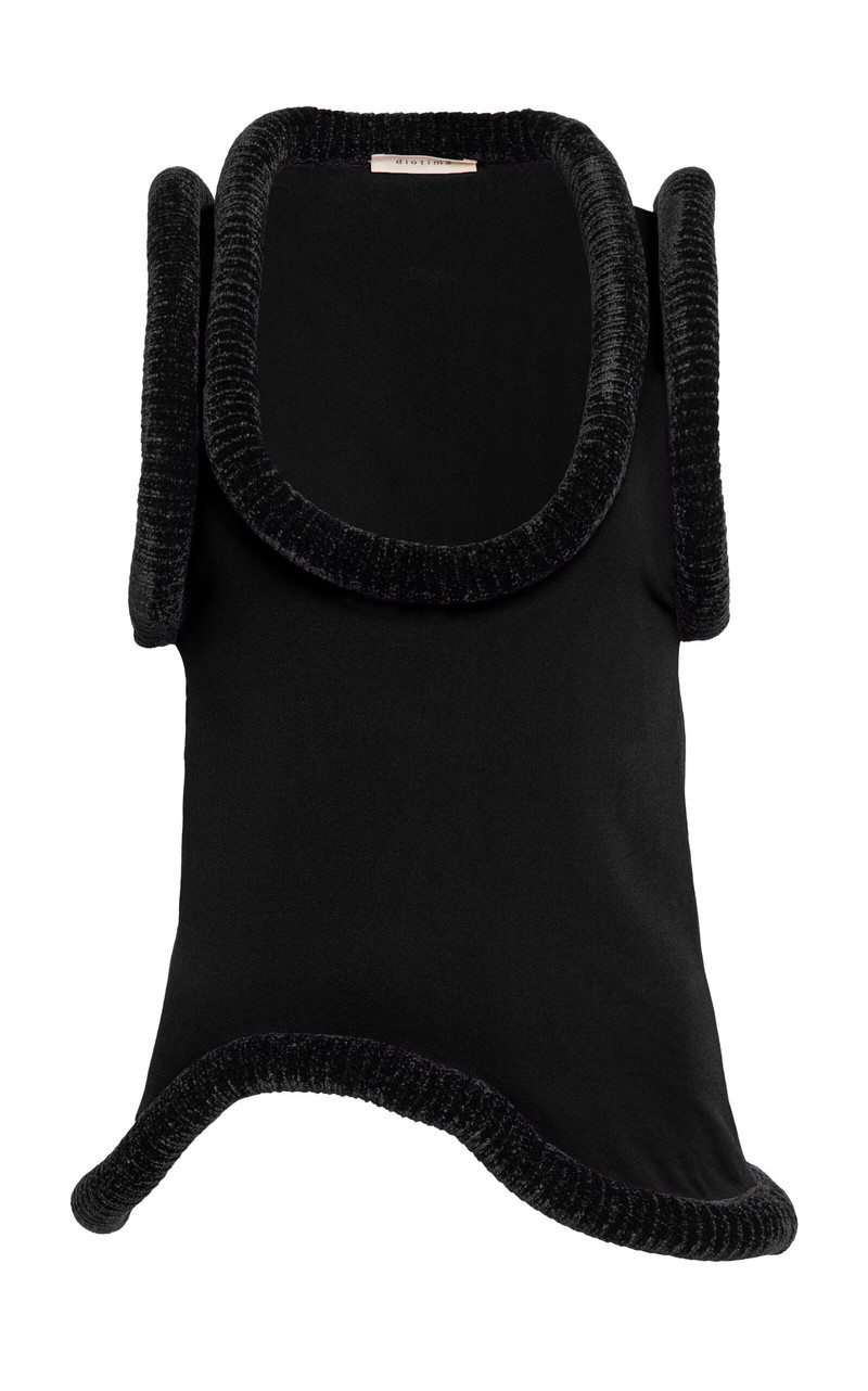 Marigot Structured Knit Top black 1