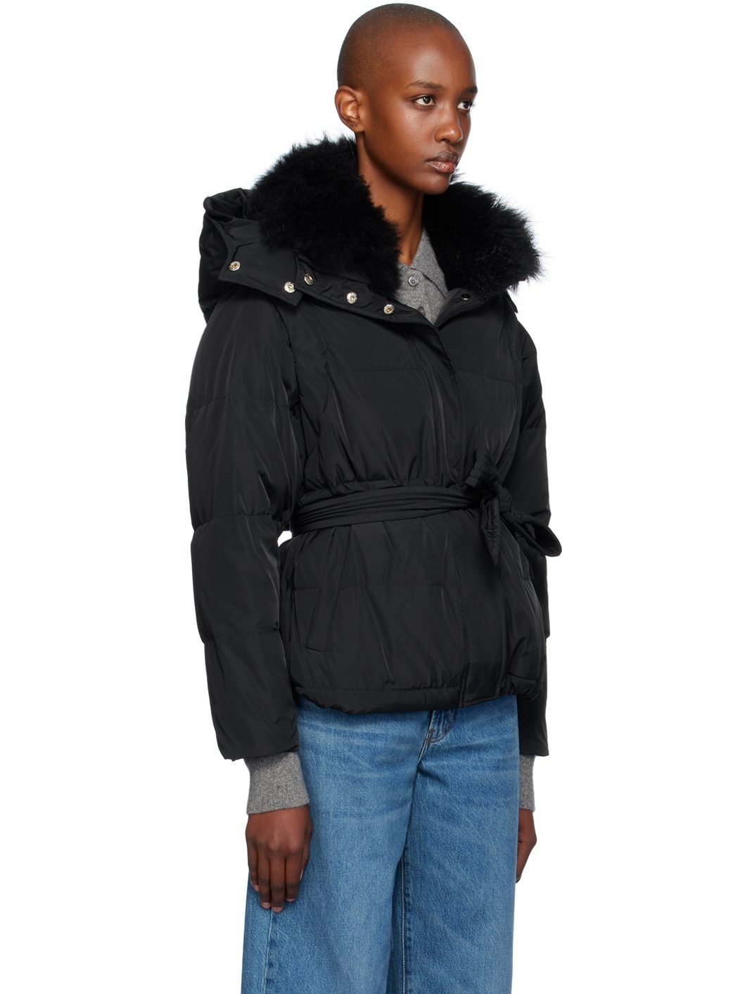 Black Ultralight Down Jacket - 4