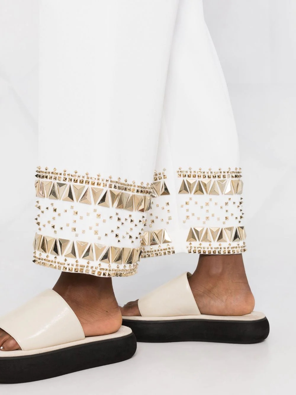 Cady gold-studded trousers - 3
