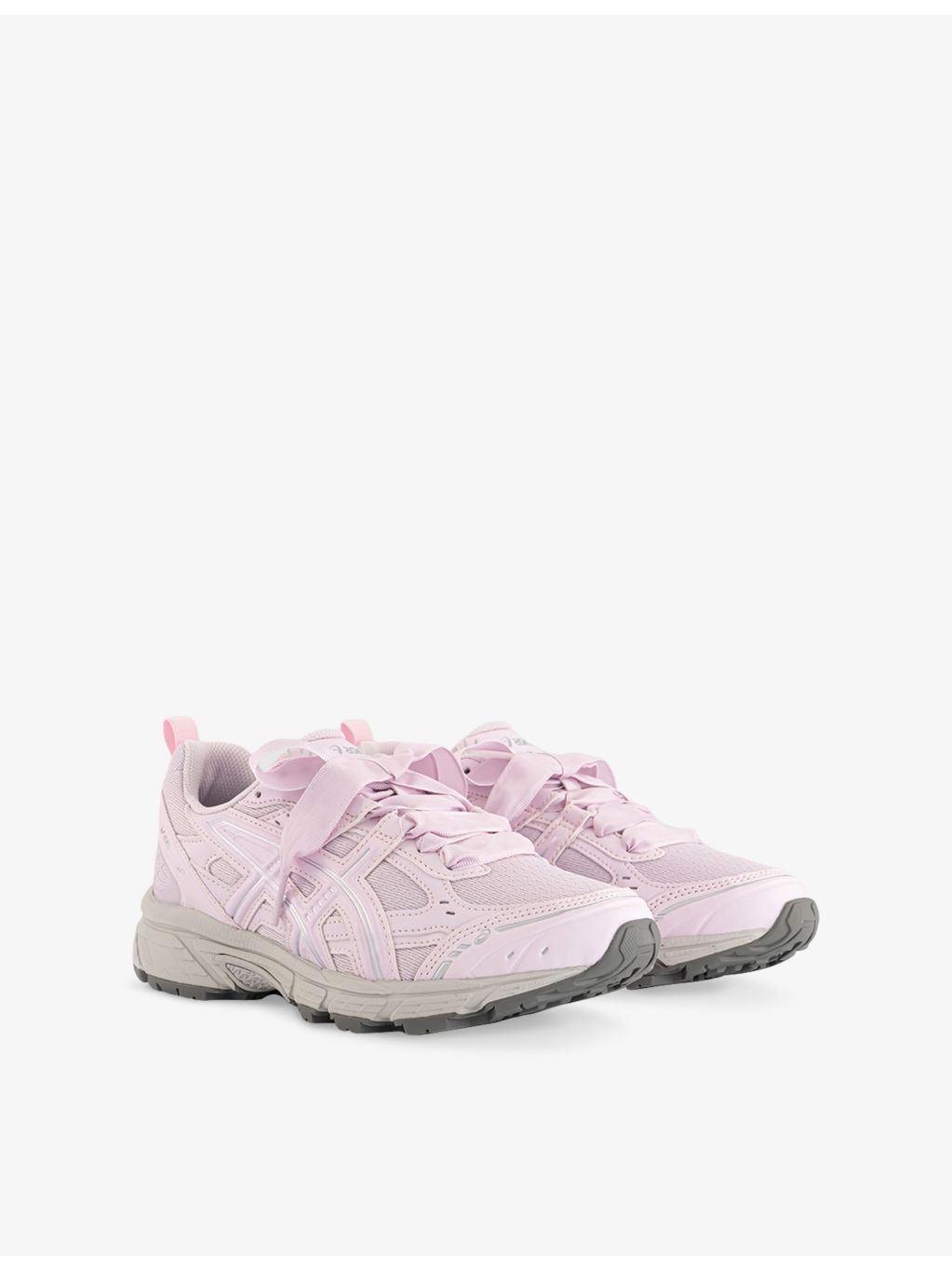 GEL-Nunobiki Faux-Leather and Mesh Trainers - 3