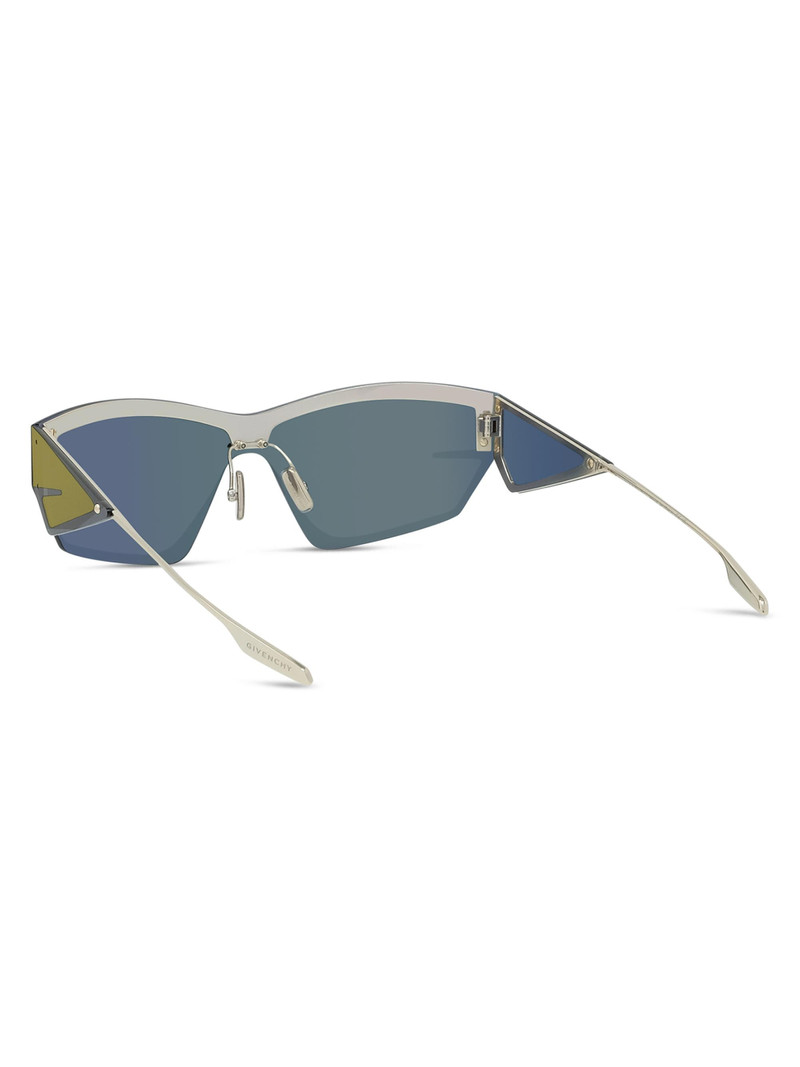 Men's GIV CUT Geometric Sunglasses - Rose Gold Gradient 4