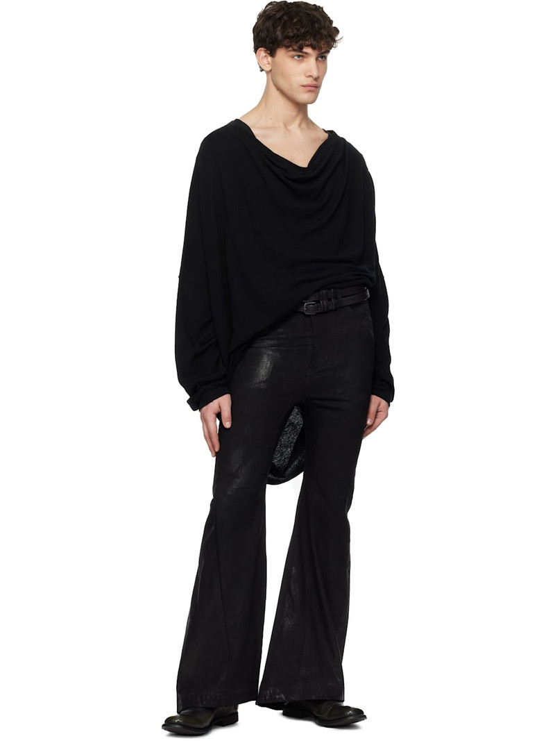 Julius Black Flared Jet Jeans outlook