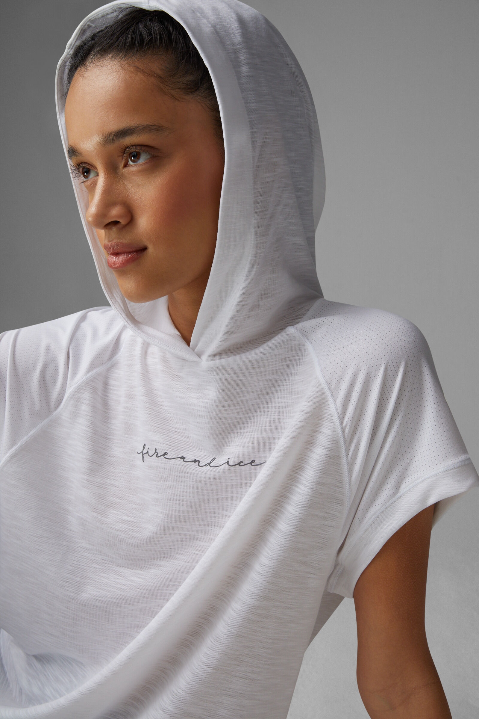 Damia Hoodie shirt in White - 4