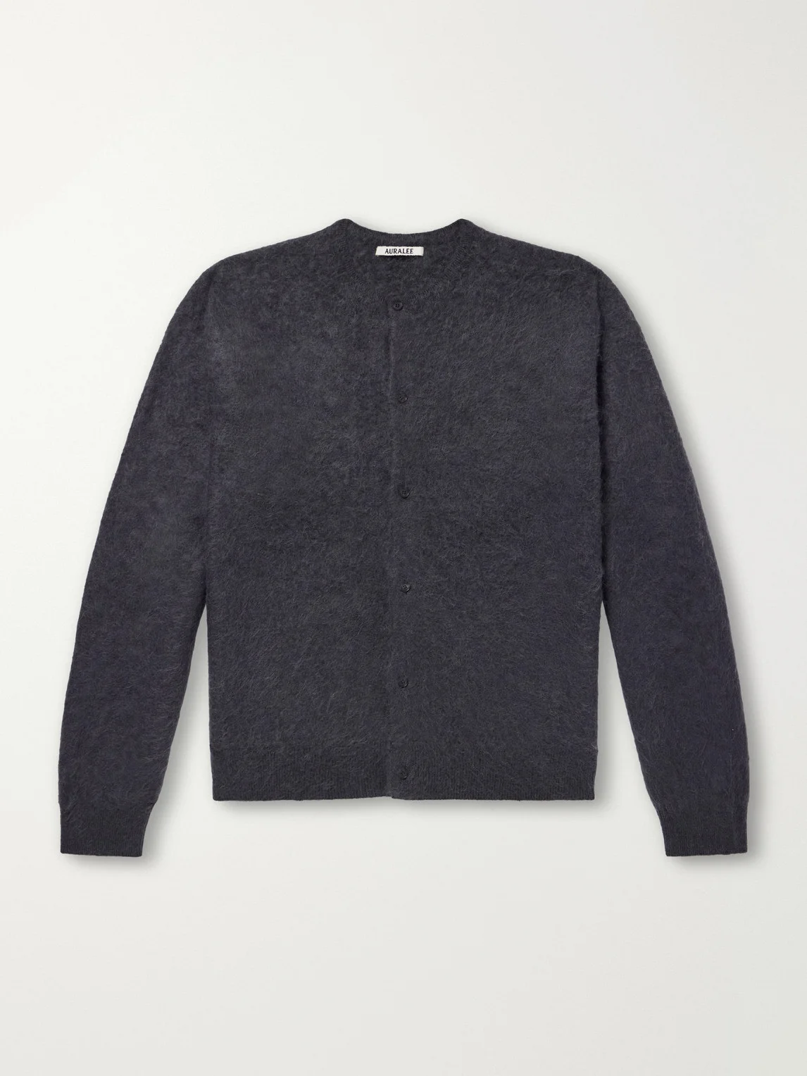 Garment-Dyed Alpaca Cardigan - 1