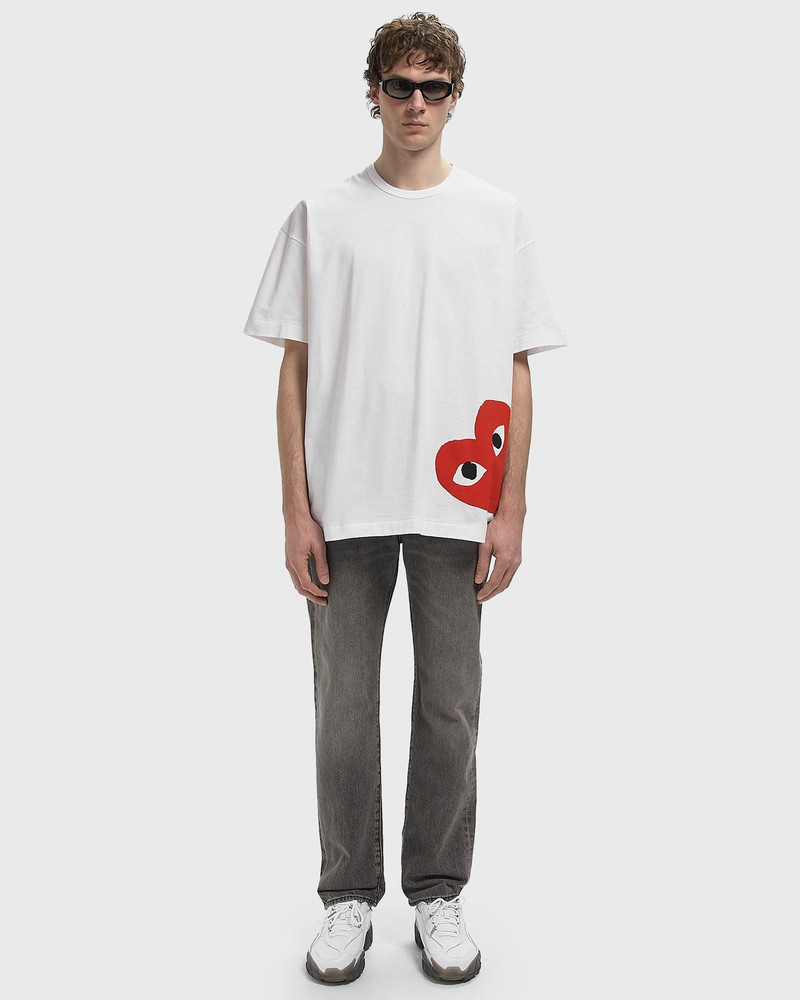 Comme des Garçons PLAY TEE LOGO PRINT KNIT outlook