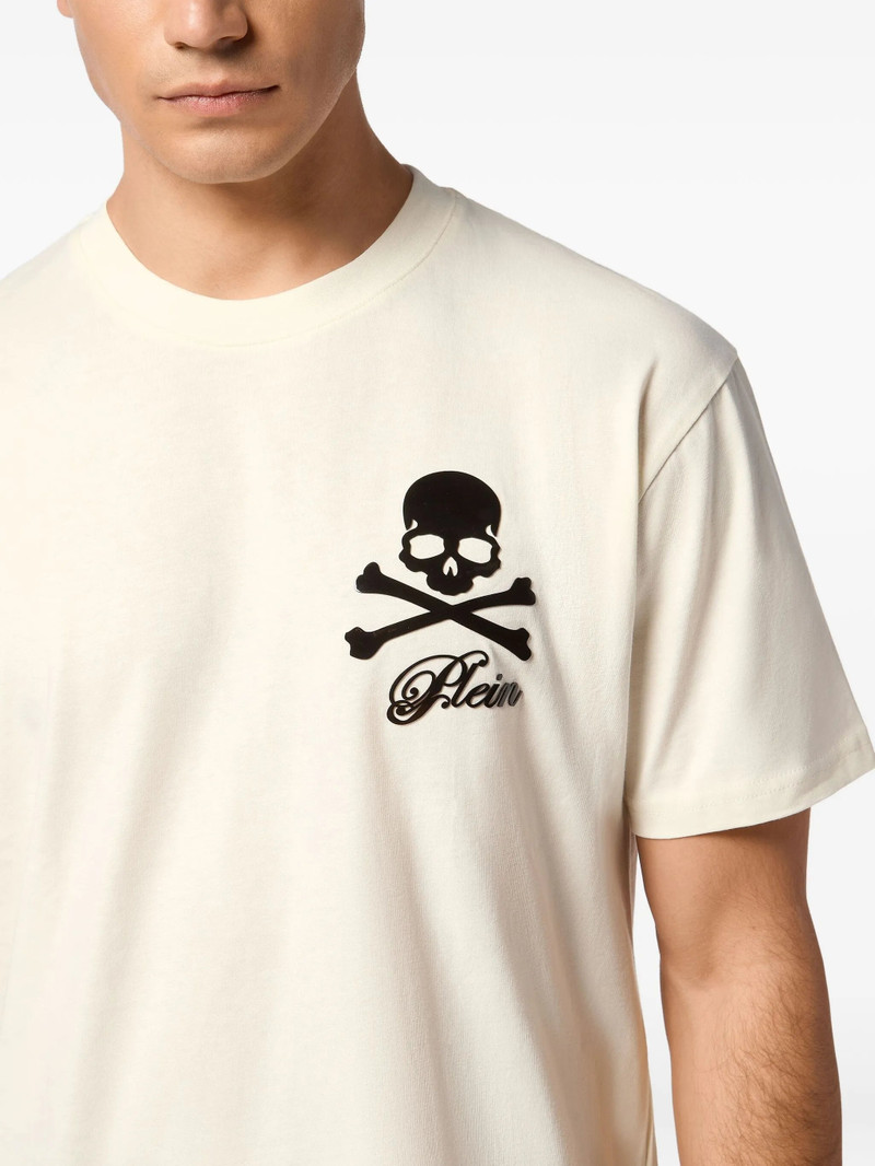 Philipp Plein Skull Bones-print T-shirt 3