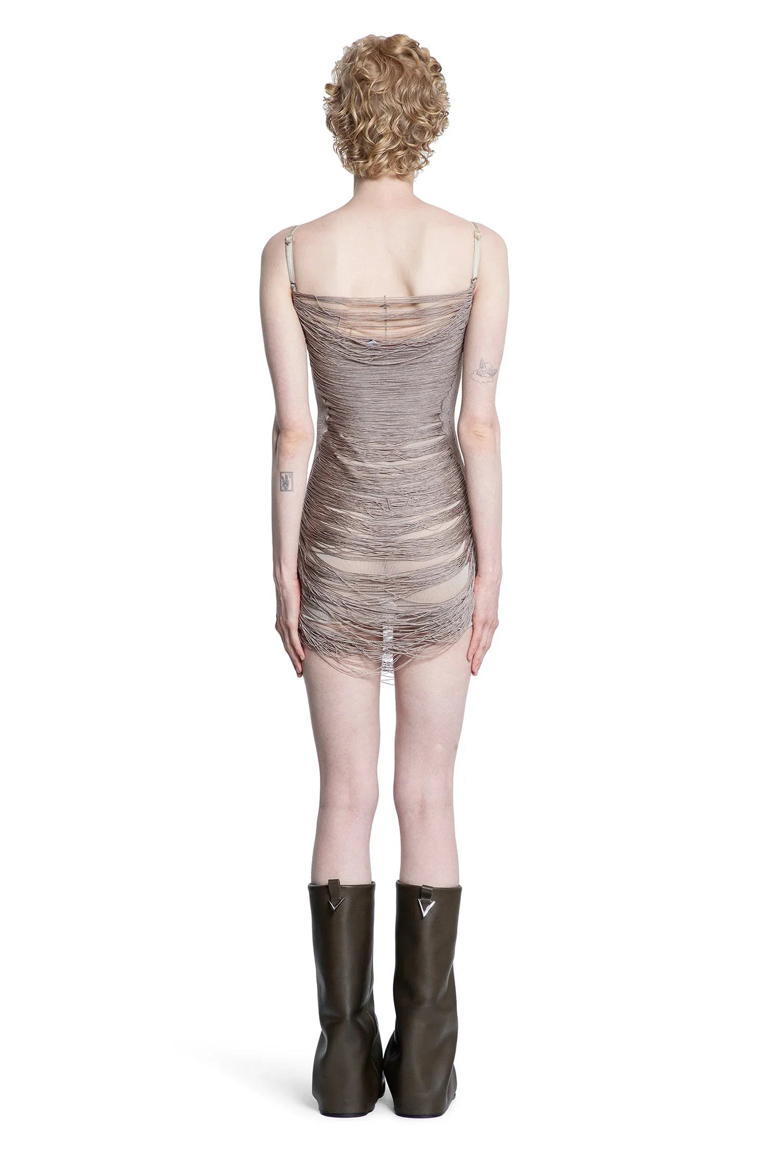 Fringed-Mini-Dress - 3