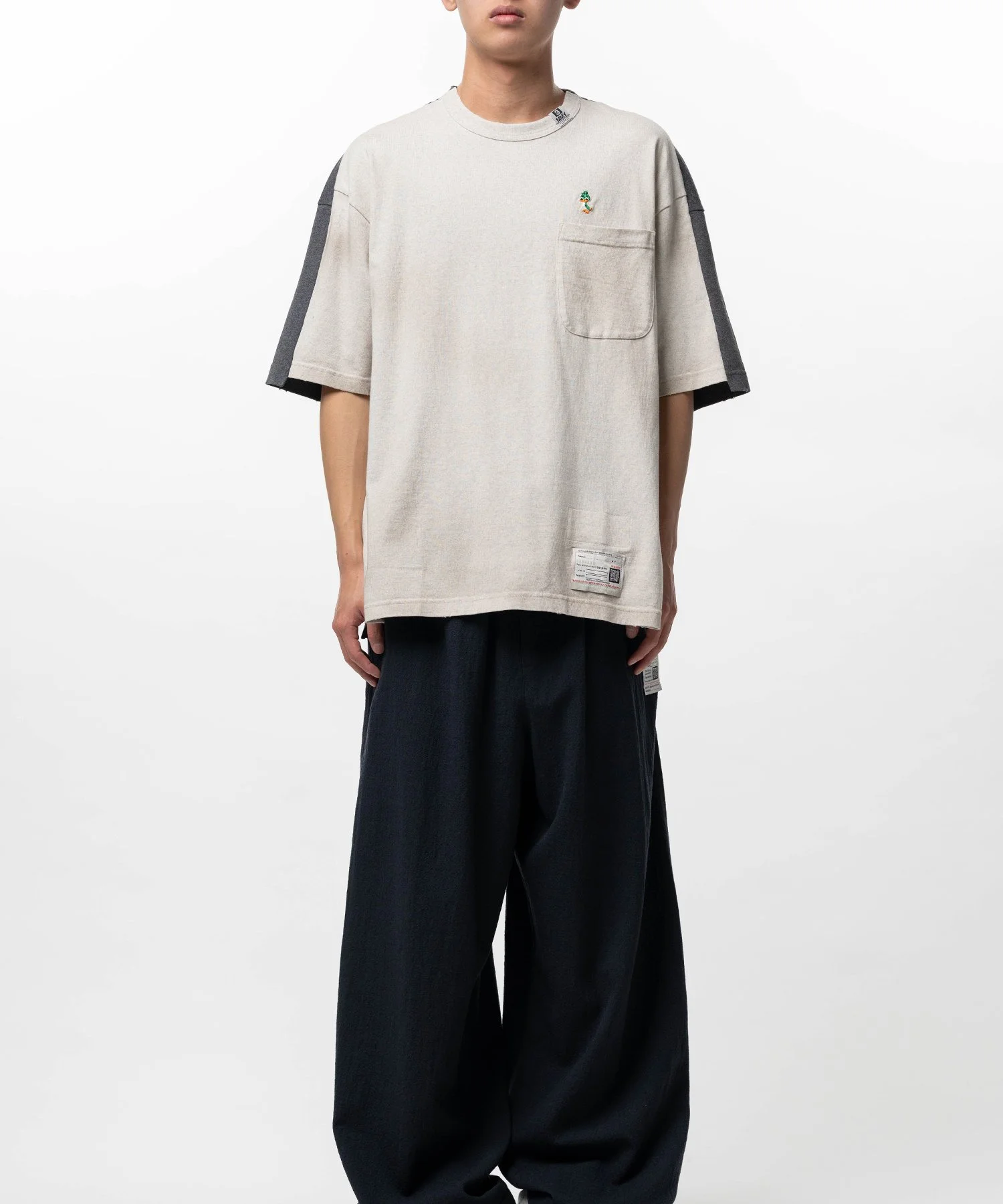 Front Back Combined T-shirt - 1